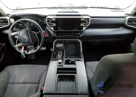 2023 Toyota Tundra Double Cab Sr из США, поврежденный, VIN 5TFLA5DA0PX083621